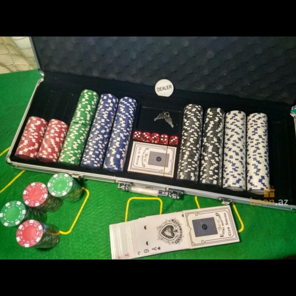 Игра «Покерный набор» (500 фишек в кейсе)